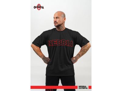 NEBBIA LEGACY tričko, černá