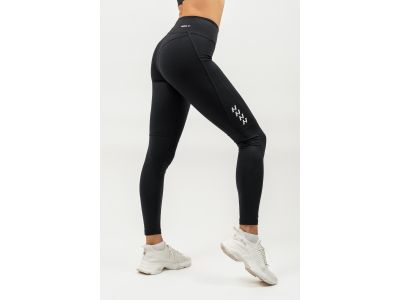 NEBBIA AGILE 464 women&amp;#39;s shaping leggings with a high waist, black
