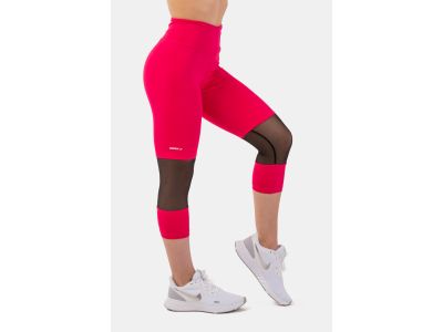 NEBBIA ¾-es női leggings, rózsaszín
