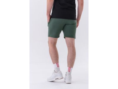 NEBBIA Relaxed-fit shorts, dark green