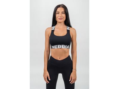 NEBBIA ICONIC 230 medium support bra, black