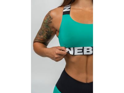 NEBBIA ICONIC 230 bra with medium support, green