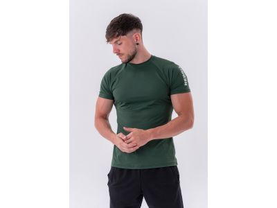NEBBIA “Essentials” 326 Fit T-shirt, dark green