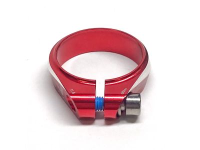 Funn Frodon seatpost clamp, 31.8 mm, red