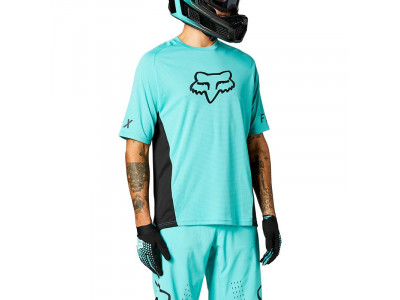 Fox Defend SS Jersey pánsky cyklistický dres krátky rukáv Teal