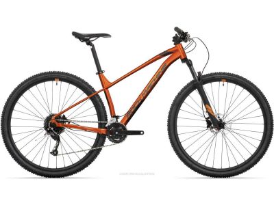 Rock Machine Torrent 20-29 Fahrrad, glänzendes Metallic-Orange/Schwarz