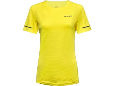 GOREWEAR Contest 2.0 Damen-T-Shirt, ausgewaschenes Neongelb