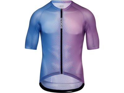 Koszulka rowerowa GOREWEAR Spinshift Breathe, niebiesko-fioletowa