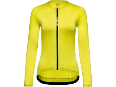 GOREWEAR Spinshift Long Sleeve women&#39;s jersey, washed neon yellow