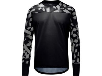 GOREWEAR TrailKPR Daily Long Sleeve tričko, black/lab grey
