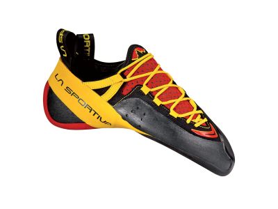 La Sportiva Genius climbing shoes, yellow