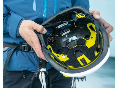 Mammut Wall Rider MIPS kask, biały