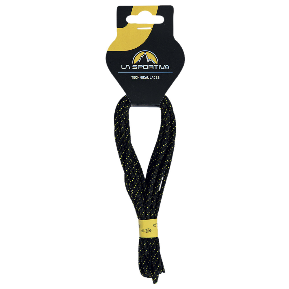 Sireturi La Sportiva Approach Laces, negru/galben