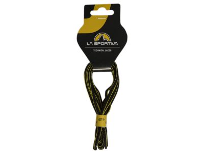 Sireturi copii La Sportiva Mountain Running Laces, negru/galben