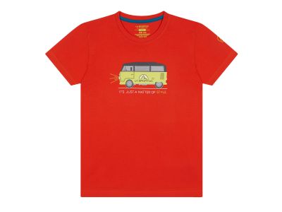 La Sportiva VAN T-SHIRT detské tričko, oranžová