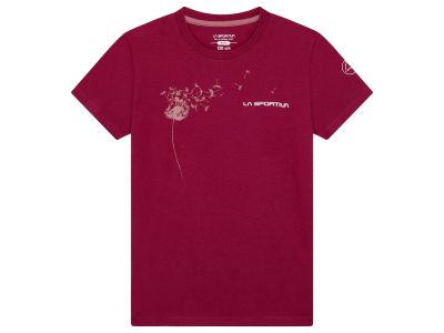 La Sportiva WINDY T-SHIRT Kindershirt, rote Pflaume