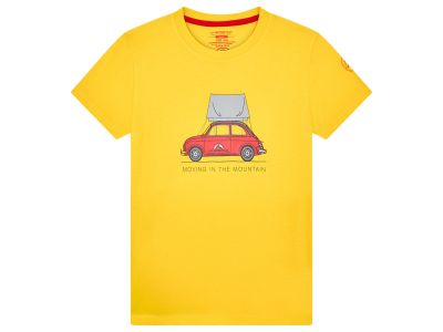 La Sportiva CINQUECENTO T-SHIRT detské tričko, žltá