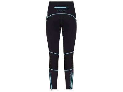 La Sportiva PRIMAL PANT Women women&#39;s leggings, black/turquoise