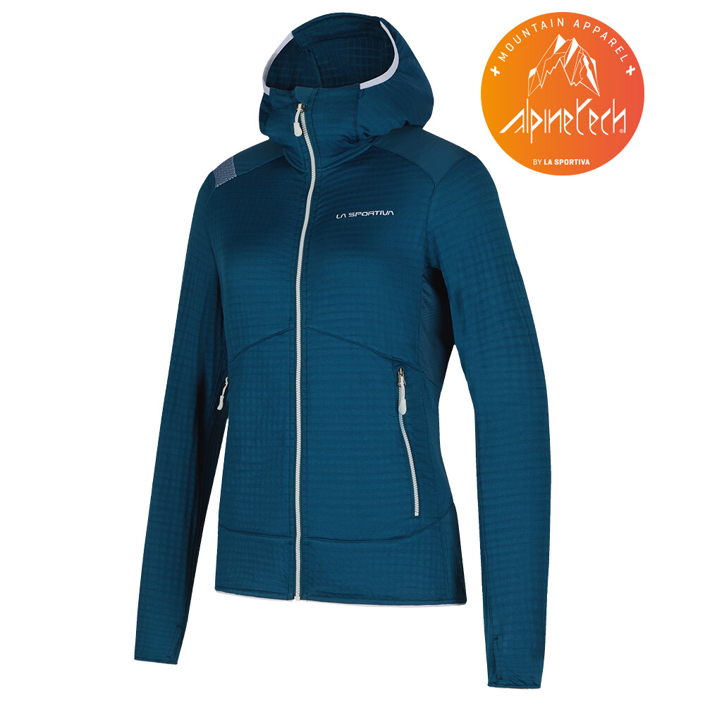 La Sportiva Lucendro Thermal 2.0 Hoody női pulóver, viharkék