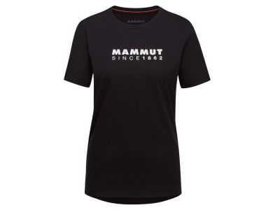 Tricou damă Mammut Core T-Shirt Logo, negru