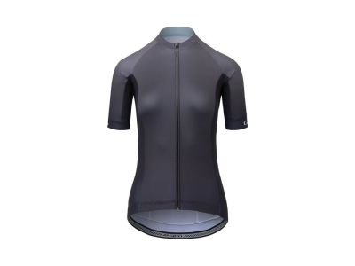 Damska koszulka rowerowa Giro Chrono Sport w kolorze czarno-szarym