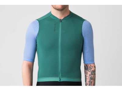 Koszulka rowerowa Isadore Signature Merino Air w kolorze butelkowej zieleni