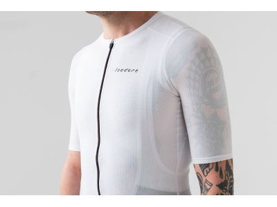 Isadore Debut Merino Air jersey, Bright White