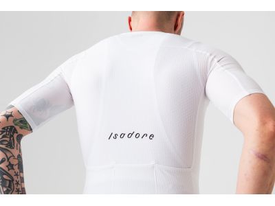 Isadore Debut Merino Air jersey, Bright White
