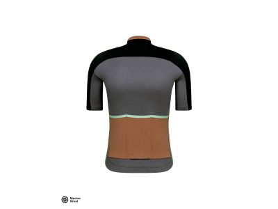 Isadore Patchwork koszulka rowerowa, Root Beer