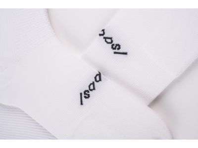 Isadore Signature Socks, White