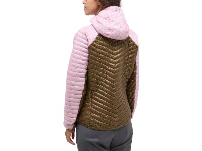 Haglöfs LIM Mimic women&#39;s jacket, pink/brown
