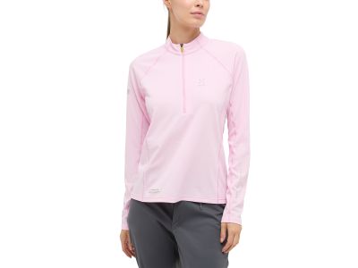 Damska bluza Haglöfs LIM TT Halfzip, różowa