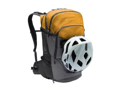 VAUDE Bike Alpin 25+5 backpack, 30 l, burnt yellow