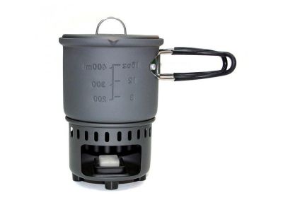 Esbit CS585HA ešus with solid alcohol cooker, 585 ml
