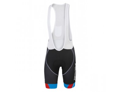 Sportful Gruppetto Pro bib shorts, black/electro blue