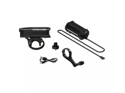 Lezyne Mega Drive 2400+ Loaded Frontleuchte + Zubehör
