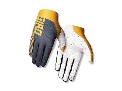 Giro Trixter gloves, Dark Shark/Spectra Yellow