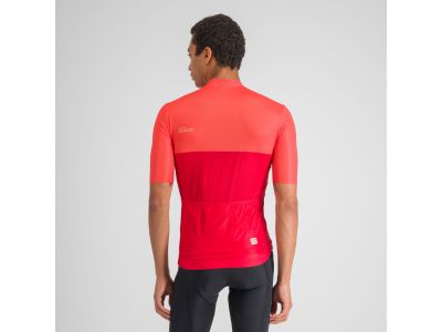 Tricou Sportful PISTA, roșu pompelmo