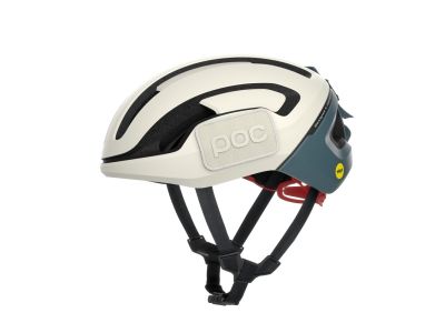 POC Omne Ultra MIPS Helm, Selentine Offwhite/Calcitblau matt