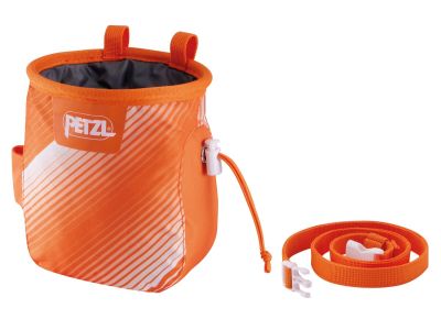 Petzl SAKA satchet for magnesium, orange