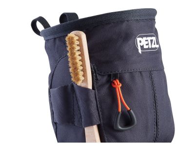 Geanta Petzl SAKAPOCHE pentru magneziu, neagra