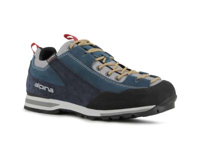 alpina ROYAL VIBRAM topánky, modrá/zelená