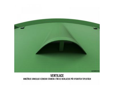 HUSKY Boston 4 Dural tent, green