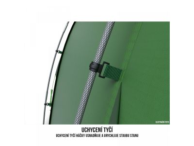 HUSKY Boston 4 Dural tent, green