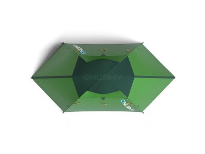 HUSKY Bright 4 sátor, zöld