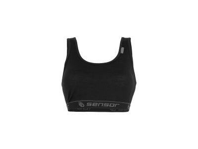 Sensor Merino Active bra, black