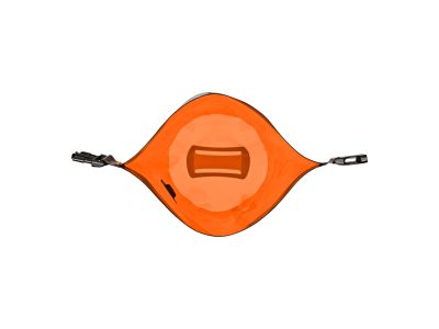 ORTLIEB Dry-Bag Light Valve wasserdichte Tasche, 7 l, orange