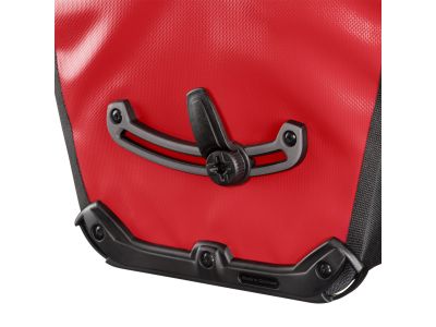 Geantă de transport ORTLIEB Bike-Packer, 2x20 l, roșu