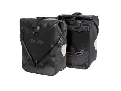 ORTLEB Sport-Roller Free taška na nosič, 2x12.5 l, černá