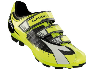 Diadora MTB X-Trivex shoes black / bright yellow